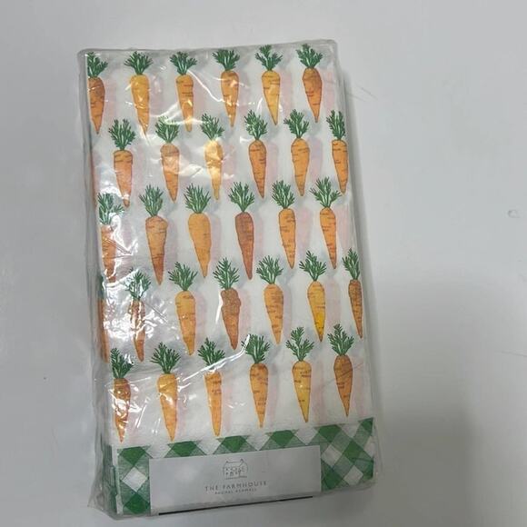 THE FARMHOUSE RACHEL ASHWELL 40 GUESTS NAPKINS - Picture 2 of 4